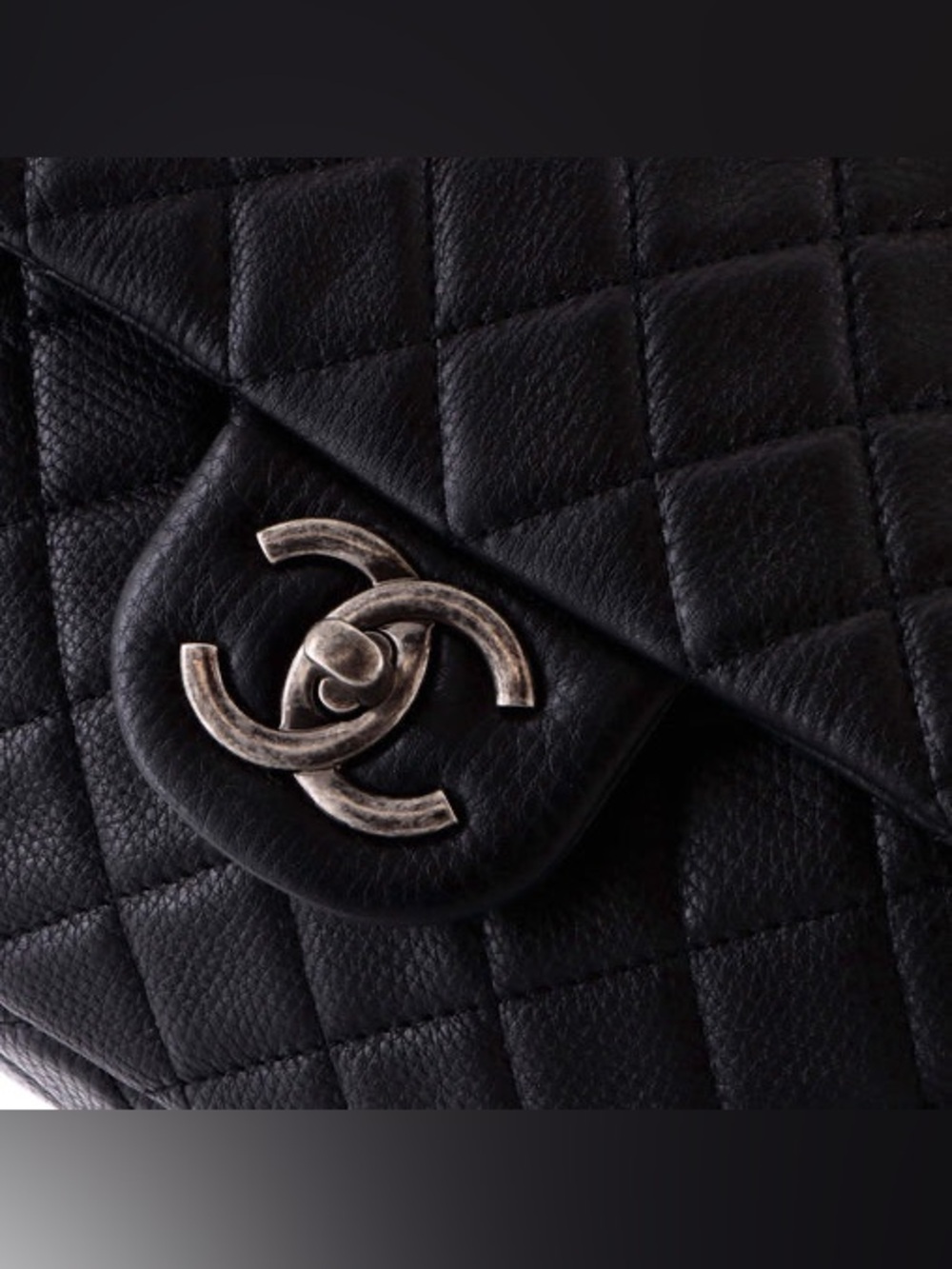 CHANEL Calfskin Quilted XXL Travel Flap Bag in Black - Picture 6 of 15